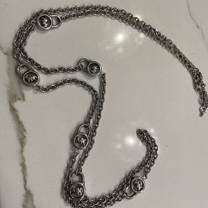Michael Kors silver necklace